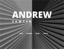 Tablet Screenshot of andrewjsawyer.com